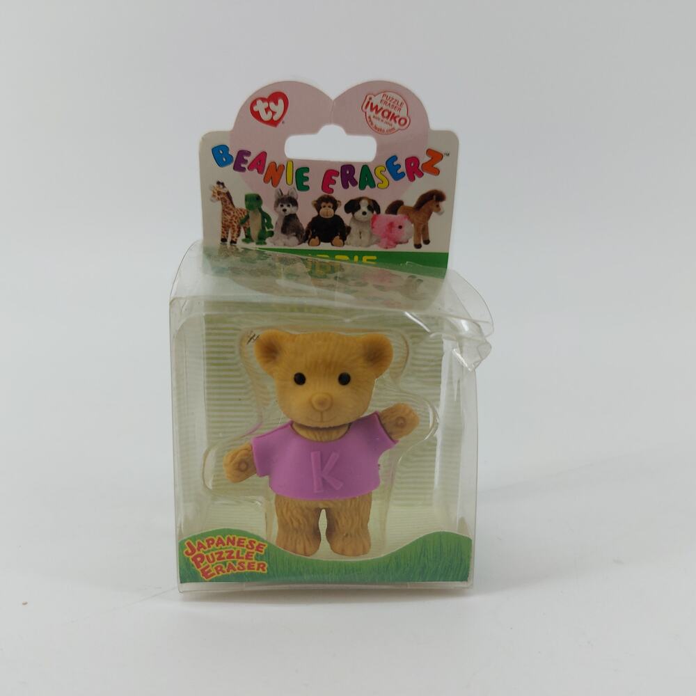 Ty Beanie Cubbie The Bear 2010 Japanese Puzzle Eraser - Picture 8 of 8